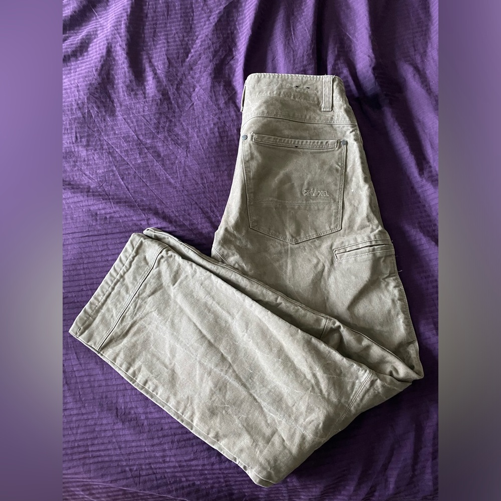Men’s Kuhl vintage patina dye pants 31x32